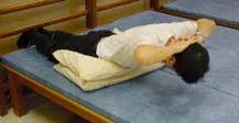 Fig. 6 from Cheung 2005: Upper trunk extension in prone lying.