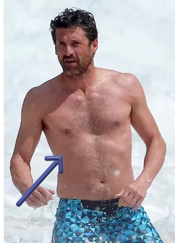 Patrick dempsey pectus