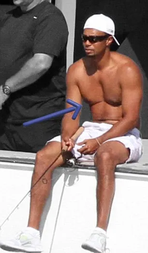 Tiger woods chest
