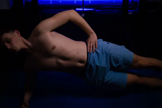 Side plank for scoliosis pectus excavatum fix