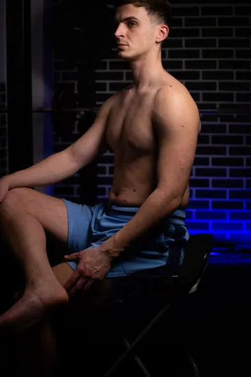 How i usually sit