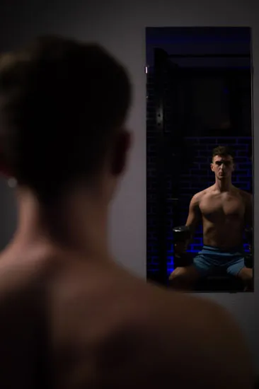 Evaluate your physique in the mirror