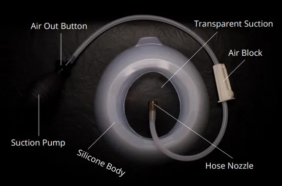 What is vacuum bell made of