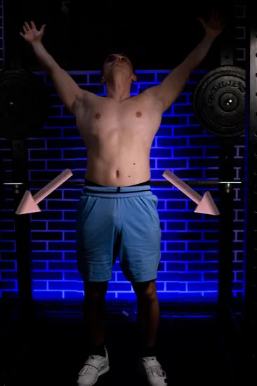 Pectus chest expansion vacuum bell warm up